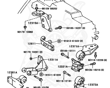 Toyota - Tercel - NL50 - 1994 - VIT-X TYPE - 4 DOOR - Manual - 1NT