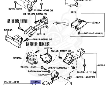 Toyota - Tercel - EL31 - 1989 - UX TYPE - 3 DOOR - Automatic - 3E