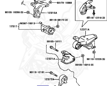 Toyota - Raum - EXZ10 - 1999 - Automatic - 5EFE
