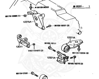 Toyota - Starlet - NP80 - 1992 - SOL TYPE - 5-DOOR - Automatic - 1N