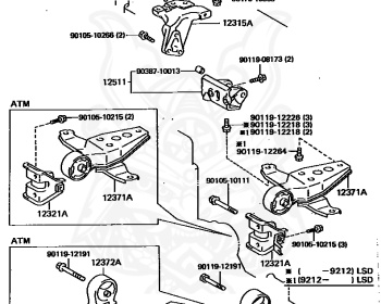 Toyota - Sera - EXY10 - 1991 - Automatic - 5EFHE