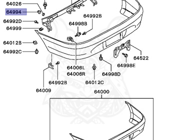 Mitsubishi - Mirage - CA4A - 1991 - MNDH - 4G92