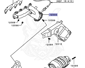 Mitsubishi - Pajero Mini - H53A - 2000 - MRXA1 - 4A30