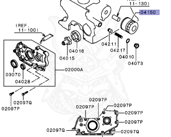 Mitsubishi - Town Box Wide - U66W - 2005 - LRXE - 4A31