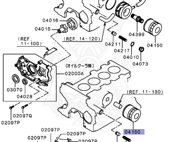 Mitsubishi - Pajero Mini - H58A - 2001 - MNGF - 4A30