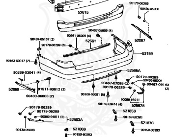 Toyota - Scepter - VCV15W - 1996 - WAGON - 3VZFE
