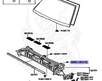 Toyota - Chaser - LX70 - 1986 - XG TYPE - HARDTOP - Manual - 2LT