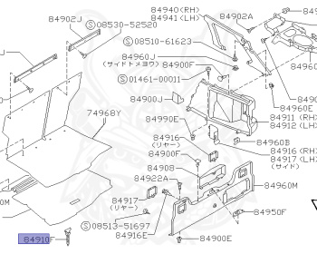 Nissan - Sunny - B12 - 1985 - 303S - 3 DOOR HATCHBACK(3HB) - 2 WHEEL DRIVE(2WD) - AUTOMATIC TRANSMISSION(AT) - E13S