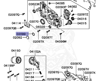 Mitsubishi - Delica - PA4W - 2003 - HSEHE2 - 4G64