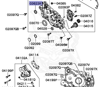 Mitsubishi - Grandis - NA4W - 2003 - LRPY2 - 4G69