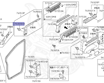 Nissan - Elgrand - E51 - 2006 - XL GRADE - 5 Door Coach (5K) - 2 WHEEL DRIVE(2WD) - AUTOMATIC TRANSMISSION(AT) - VQ35DE