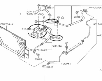Subaru - AC Compressor O-Ring