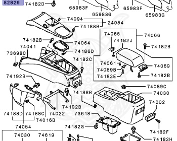 Mitsubishi - Lancer Cargo - CS2V - 2000 - LTME - 4G15