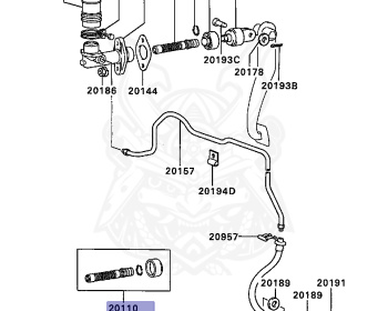 Mitsubishi - Strada - K34T - 1996 - JENTU - 4D56