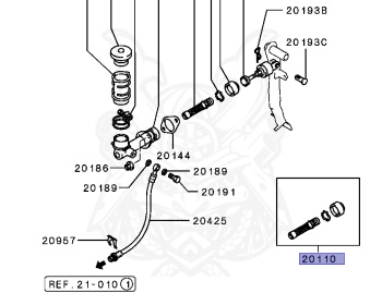 Mitsubishi - Lancer - CB6A - 1991 - PNHM - 6A10