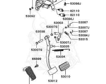 Mitsubishi - Diamante - F31AK - 1997 - TYHM - 6G73