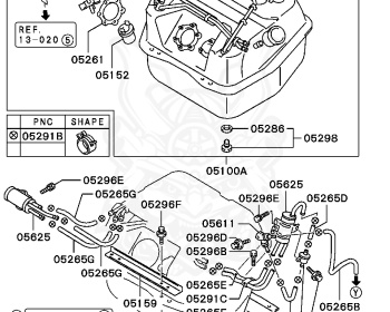 Mitsubishi - Pajero - V46WG - 1995 - RPF - 4M40