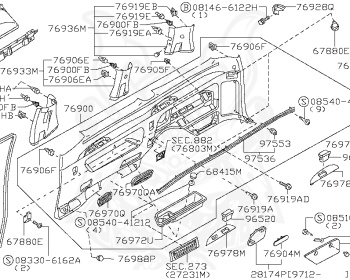 Nissan - Elgrand - E50 - 1997 - VAN - HARDTOP(K) - 2 WHEEL DRIVE(2WD) - AUTOMATIC TRANSMISSION(AT) - QD32ETI