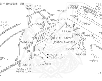 Nissan - Skyline - R31 - 1989 - GTS - 2-door coupe (2K) - MANUAL TRANSMISSION(MT) - RB20DT