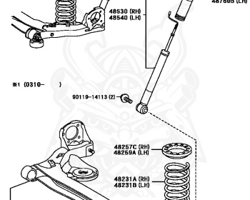 Toyota - Ipsum - ACM21W - 2002 - 240U TYPE - 2AZFE