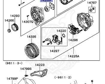 Mitsubishi - Lancer - CK6A - 2000 - PRXE - 6A11