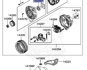 Mitsubishi - Diamante - F34A - 2002 - TRHE - 6A13
