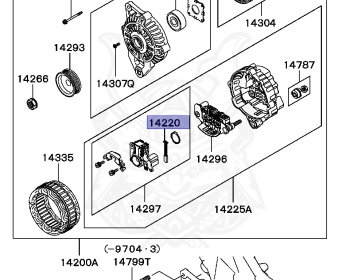 Mitsubishi - Delica - PD6W - 1995 - NSEUE7 - 6G72