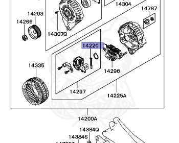 Mitsubishi - Pajero - V77W - 1999 - LYHVQ1 - 6G75