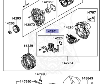 Mitsubishi - Pajero IO - H71W - 2000 - LRXC - 4G93