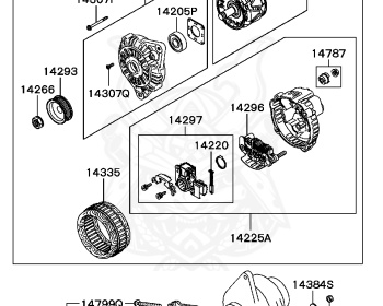 Mitsubishi - Mirage - CK2A - 1997 - SNXM - 4G15