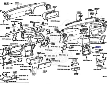Toyota - Carina - CA67V - 1987 - DLX TYPE - V(MODEL MARK) - Manual - 1C
