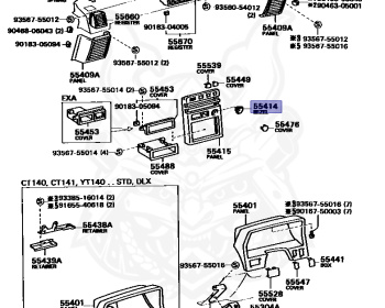 Toyota - Corona - KT147V - 1983 - DLX TYPE - VAN - Manual - 5KJ