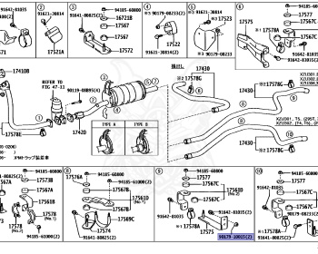 Toyota - Dyna - XZU307 - 2004 - Manual - S05C