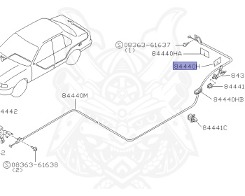 Nissan - Sunny - B13 - 1993 - GT/S - 4 DOOR SEDAN(4S) - 2 WHEEL DRIVE(2WD) - AUTOMATIC TRANSMISSION(AT) - SR18DE