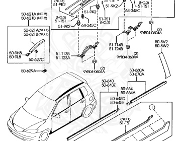 Mazda - Demio - DY3W - Jun-2002 - Right hand - JZ-VE