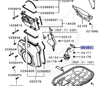 Mitsubishi - Delica Space Gear - PD4W - 2004 - HSEGE - 4G64