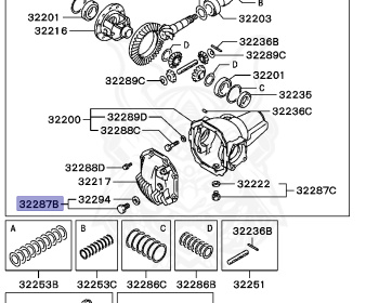 Mitsubishi - Pajero Evolution - V55W - 1992 - GYXH - 6G74