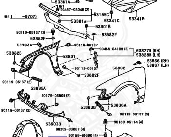Toyota - Corolla - AE114 - 1996 - LX TYPE - SEDAN - Manual - 4AFE