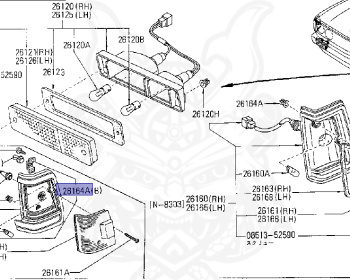 Nissan - Datsun - 720 - 1983 - DELUXE TYPE - Guard Truck (TL) - 2 WHEEL DRIVE(2WD) - 4 SPEED T/M COLUMN SHIFT(R4) - SD22