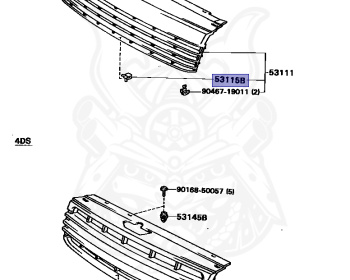 Toyota - Tercel - EL41 - 1990 - TX TYPE - 3 DOOR - Manual - 4EFE