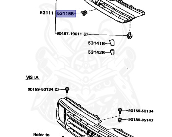 Toyota - Camry - CV30 - 1993 - VX TYPE - HARDTOP - Automatic - 2CT
