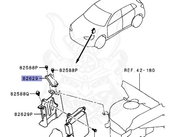 Mitsubishi - RVR - GA3W - 2011 - XTHH - 4B10
