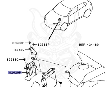 Mitsubishi - RVR - GA3W - 2011 - XTHH - 4B10