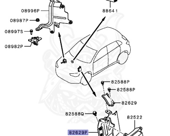 Mitsubishi - RVR - GA4W - 2019 - XTSXZ - 4J10