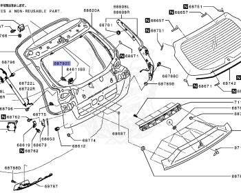 Mitsubishi - Eclipse Cross - GK1W - 2023 - XTHXZ3 - 4B40