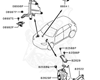 Mitsubishi - RVR - GA4W - 2011 - XTSXZ - 4J10
