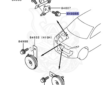 Mitsubishi - RVR - GA4W - 2012 - XTHX9 - 4J10