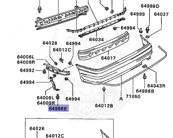 Mitsubishi - Diamante - F11A - 1992 - TNHE - 6G71