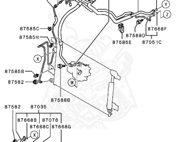 Mitsubishi - Outlander - CW5W - 2005 - XTHHZ - 4B12