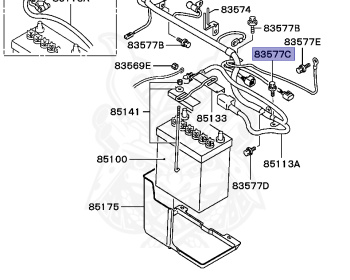 Mitsubishi - Mirage - CK2A - 2000 - PNJA - 4G15